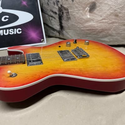James Tyler Mongoose Special Semi-Hollow Body Singlecut Guitar with Case 2011 Faded Cherry Sunburst image 14