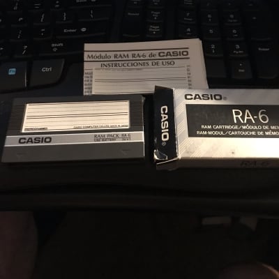 Casio RA-6 - Ram Cartridge (For Cz 1, Cz 5000, Cz 3000, Cz 1000, Cz101)