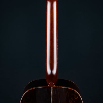Santa Cruz H13 Custom African Blackwood and Fort Ross Chapel Redwood with Snakewood Inlays NEW image 22