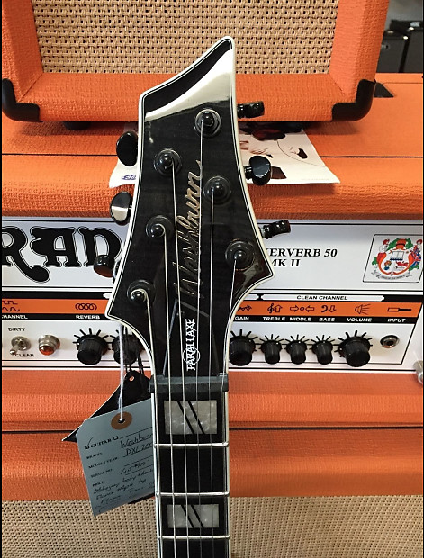 Washburn PXL200 FTB Parallelaxe Electric Guitar Trans Black Washburn PXL200 FTB Parallelaxe Electric Guitar Trans Black