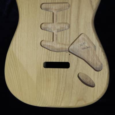 2 Piece Alder Wood Strat Style Stratocaster body - 4lbs 2oz #3278 image 1