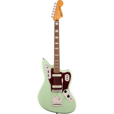 Squier Classic Vibe '70s Jaguar Electric Guitar, Indian Laurel Fingerboard, Surf Green image 9