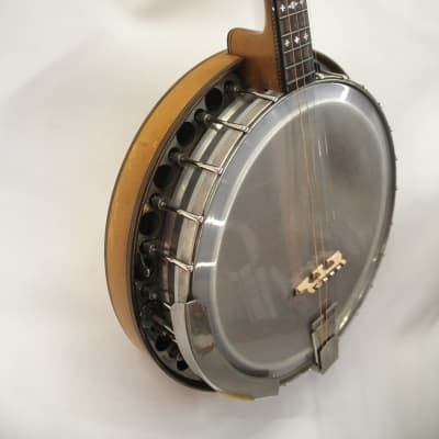Vintage 1925 Paramount Style 'A' William L. Lange 4-String Tenor Banjo image 4