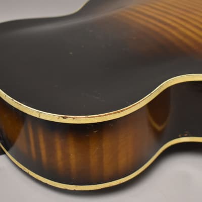 1950s-60s Harmony H1215 Archtop Tenor Guitar Sunburst image 13