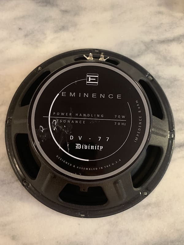Eminence DV77 Mick Thomson 12 inch 70 watt signature speaker Reverb