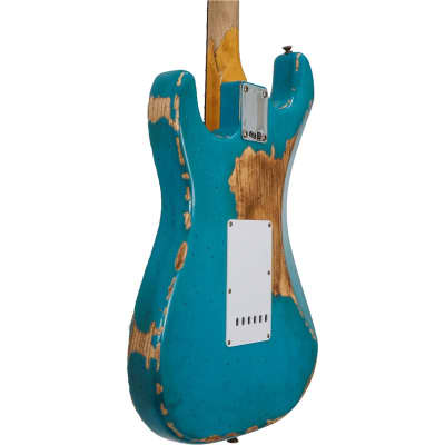 Fender Custom Shop 1963 Stratocaster Super Heavy Relic, Tao Turquoise image 8