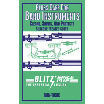 Blitz Gloss Care for Band Instruments image 1