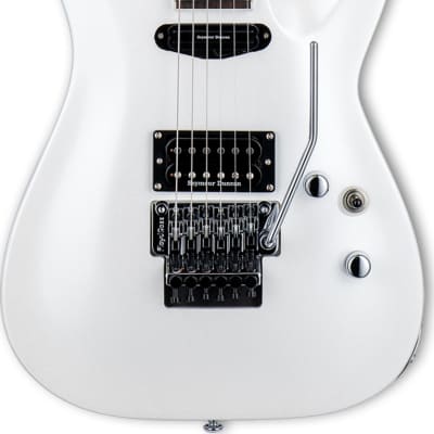 ESP LTD Horizon Custom '87 Electric Guitar, Macassar Ebony Fingerboard, Pearl White image 1