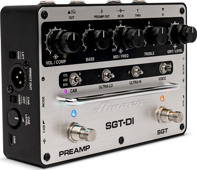 Ampeg SGT-DI Bass Preamp / DI | Reverb