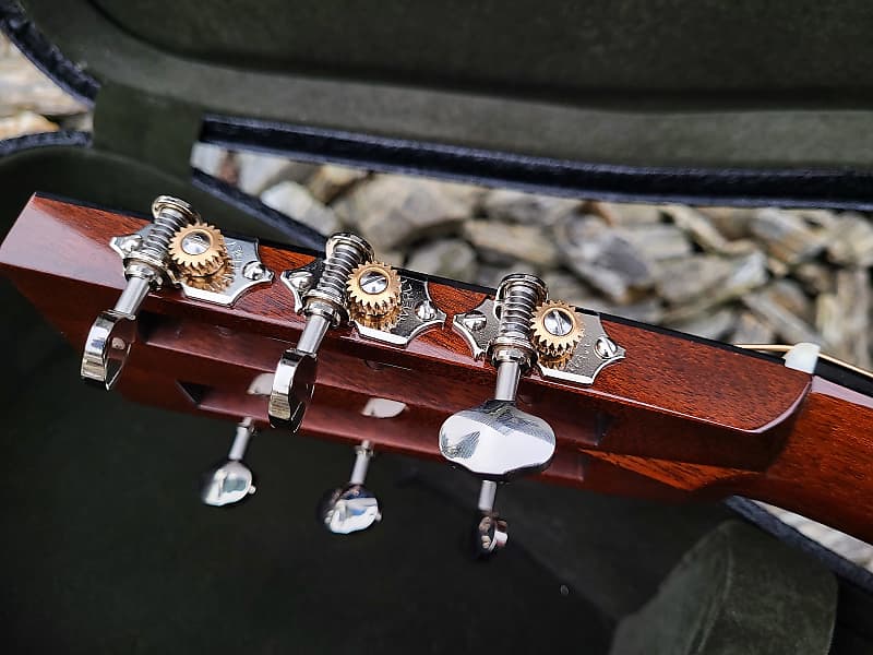 Waverly Slotted headstock butterbean guitar tuners image 1