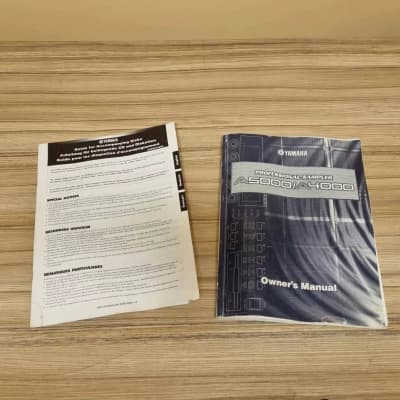 Yamaha A4000/A5000 User Manual