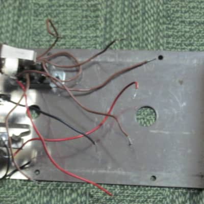 used vintage (mid to late 1970s) Electro-Harmonix Small Stone EH4800 USA TOP part of casing, color switch + screws, Power, In, Out Jacks +nuts/washers, some wires [NO: bottom part of casing, Circuit Board, CB Components, Pot, Switch, Light, Other Wires] image 18