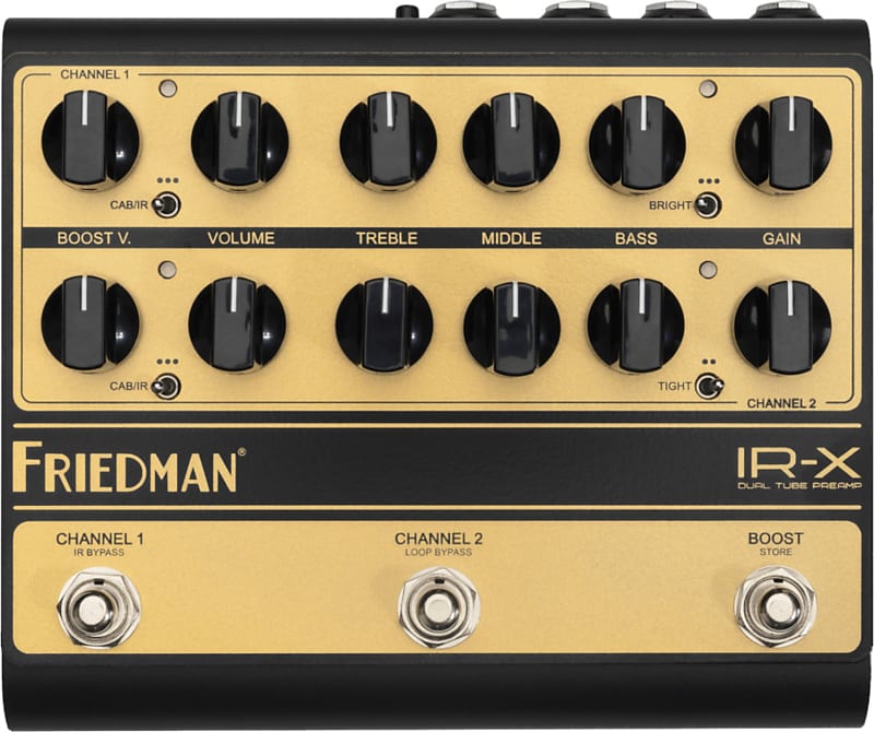 Friedman IR-X 2-Channel All Tube High Voltage Preamp image 1