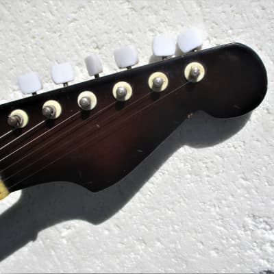 Zim Gar Guitar,  1960's ,  Made In Japan,   Sunburst Finish,   Sounds Great image 2
