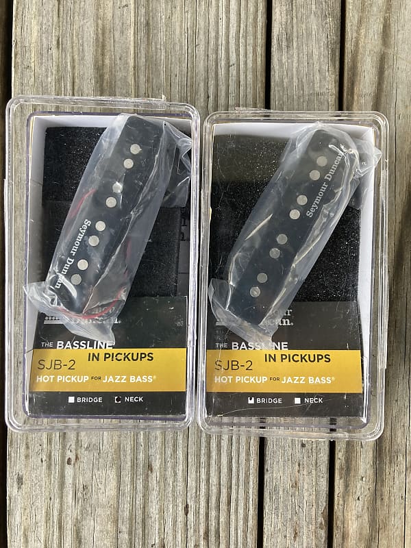 Amazon.com: Seymour Duncan SJB-2 Hot Jazz Bass Pickup Set