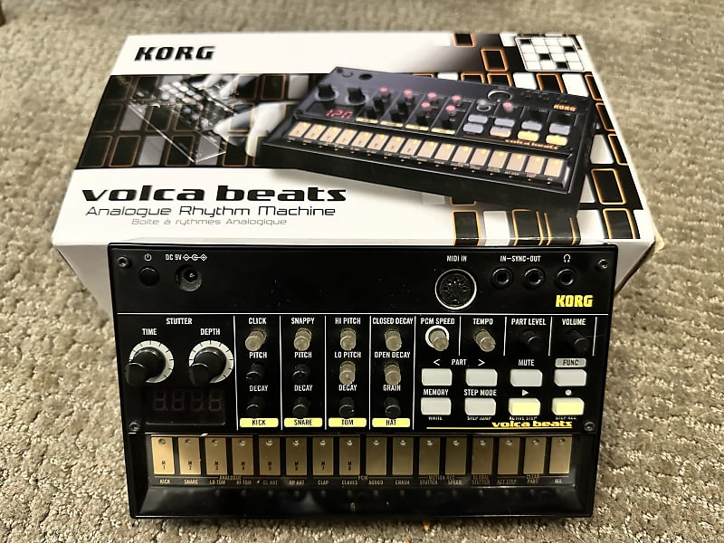 Korg Volca Beats Analog Rhythm Machine 