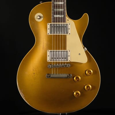 Gibson Custom 1957 Les Paul Goldtop Reissue Electric Guitar - Murphy Lab Ultra Heavy Aged Double Gold for sale