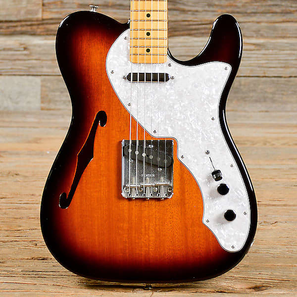 Fender American Vintage '69 Telecaster Thinline Reissue Electric Guitar image 3