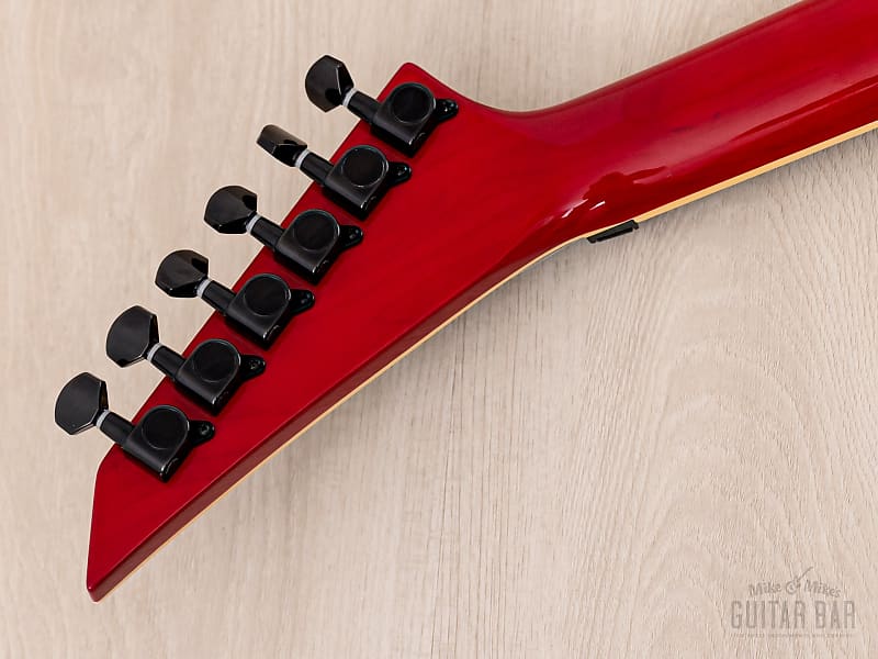 2008 Jackson Stars Randy Rhoads RR-J1E Flying V Trans Red