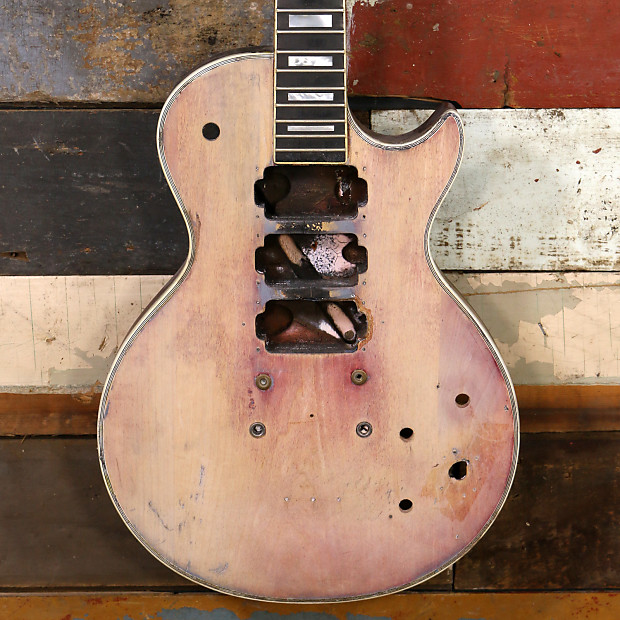 1970 s Gibson Les Paul Custom Stripped Project