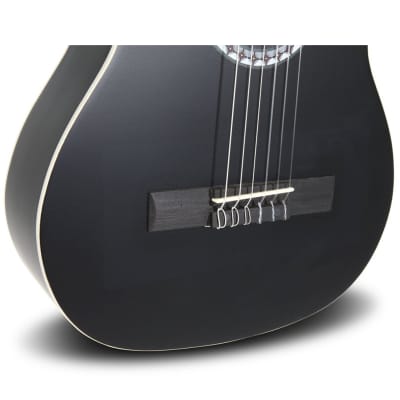 GEWA Basic Classical Guitar Package 4/4 Black image 5