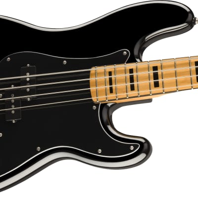 Squier 0374520506 Classic Vibe '70s Precision Bass, Maple Fingerboard, Black image 4