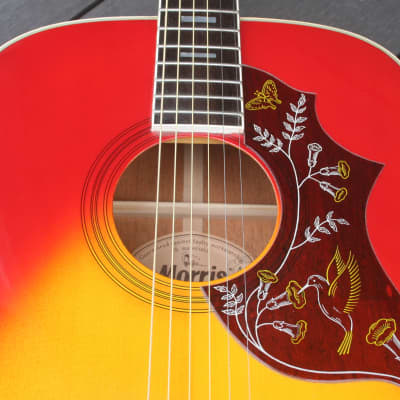 Morris WH-20 Humming Bird Late 70's Red Sunburst+Original
