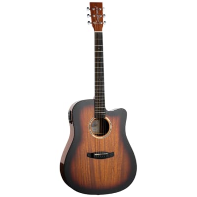 Tanglewood DBT-DCE-SBG Dreadnought  Electro-Acoustic, Sunburst, New image 1