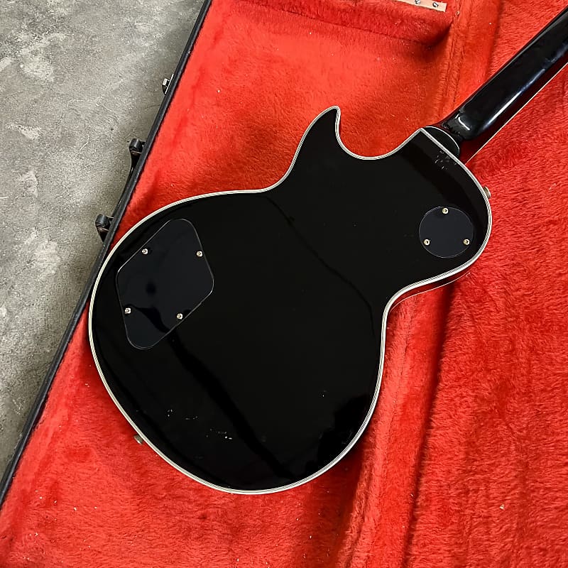1984年 富士弦 GRECO EGC68-50 JAPAN VINTAGE 1984 Greco Japan EGC68-50 Les Paul Custom (Ebony) – Cool Old