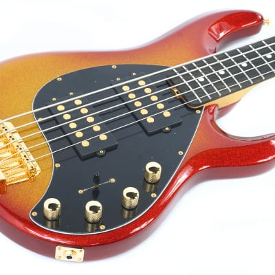 Fodera NYC Empire 5 Strings 70FH/24 TransRed | Reverb