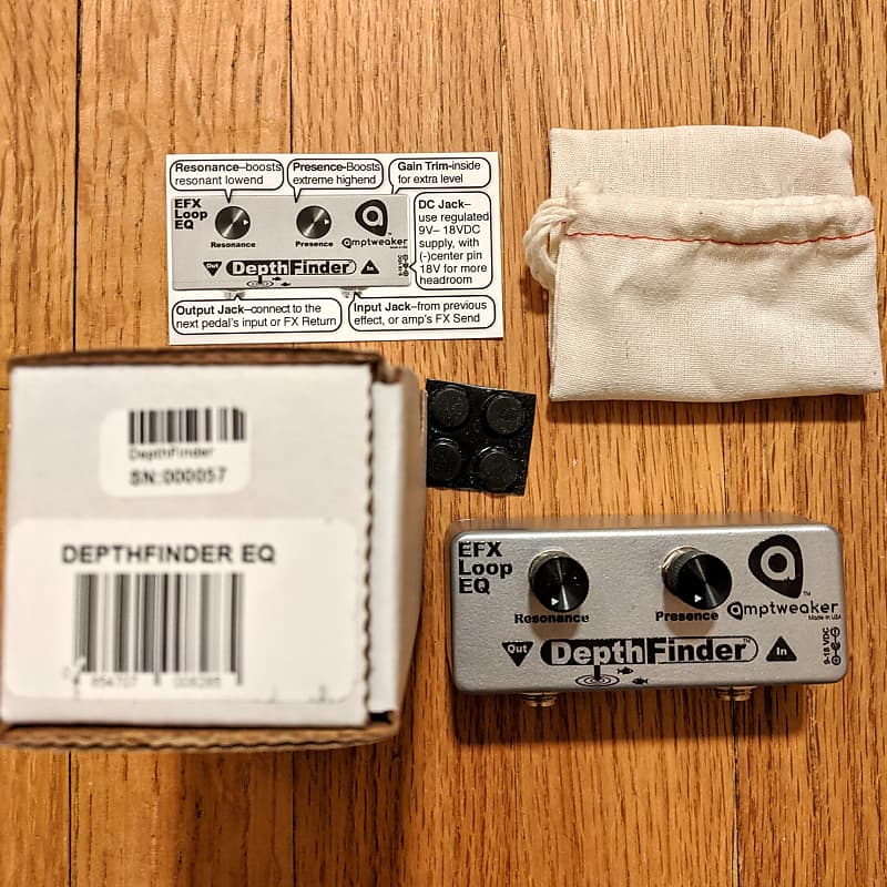 Amptweaker DepthFinder Resonance/Presence EQ Mint In Box Reverb
