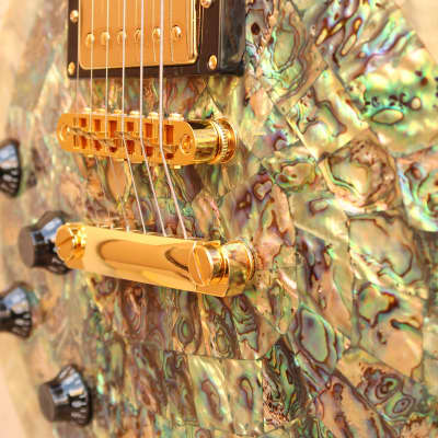 Wolf WLP 750T Special Edition *Left Handed Electric Guitar - Abalone w/Gator Hard Case image 11