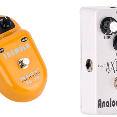 Nady TR-20 Tremolo and Axcess Analog Delay 2 pedal combo for sale