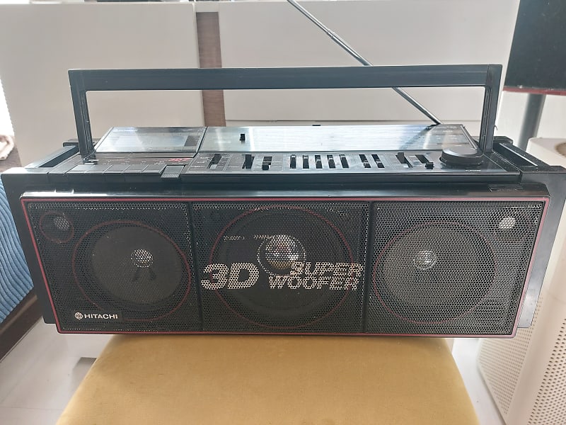 Hitachi TRK-7620E 3D7 1984 BoomBox | Reverb The Netherlands
