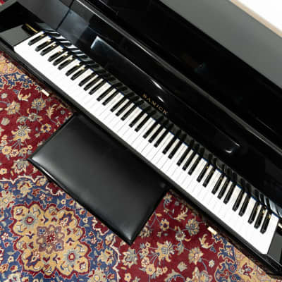 Samick 42" SU-105 Continental Upright Piano | Polished Ebony | SN: HGC02085 image 4