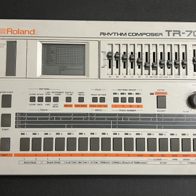 Roland TR-707 Rhythm Composer 1985 - White