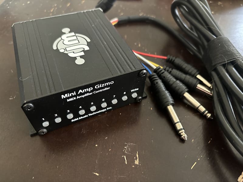 RJM Mini Amp Gizmo + BTPA MIDI to TRS Cable Reverb