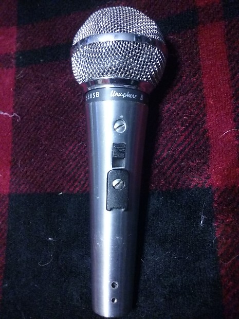 Vintage 1960's Shure 588SB Unisphere B Dynamic Microphone