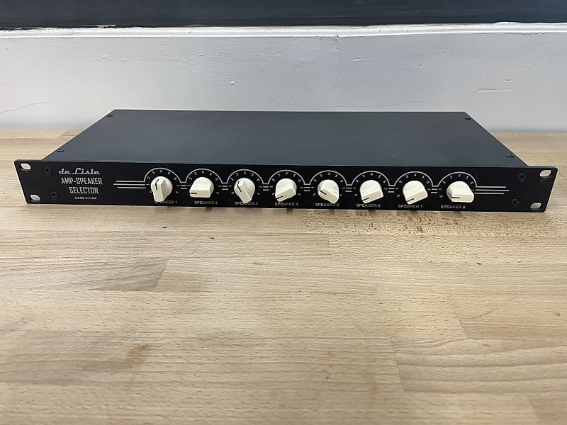 de Lisle AmpSpeaker Selector 8x8 2010's Black Reverb