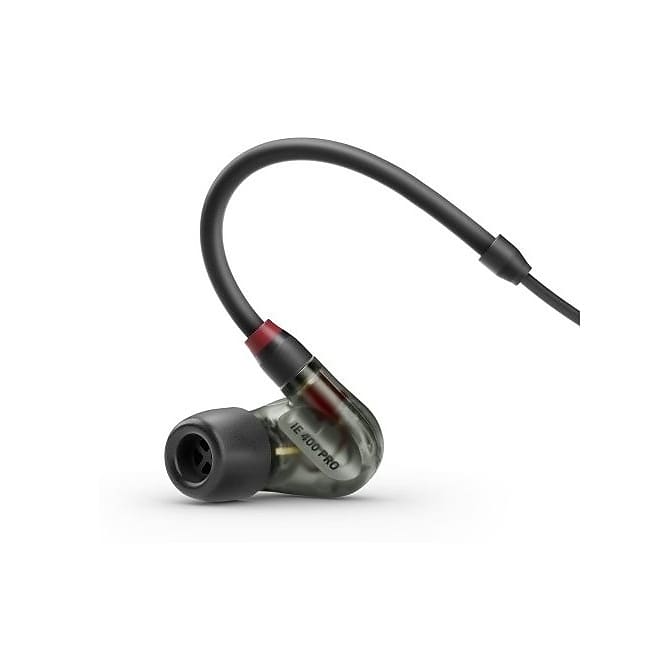 Sennheiser IE 400 PRO In-Ear Monitor Headphones, Smokey Black | Reverb