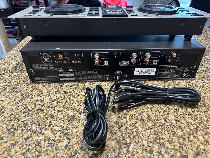 Pioneer CMX-5000 Dual Twin CD DJ Rackmount Players Deck Rack