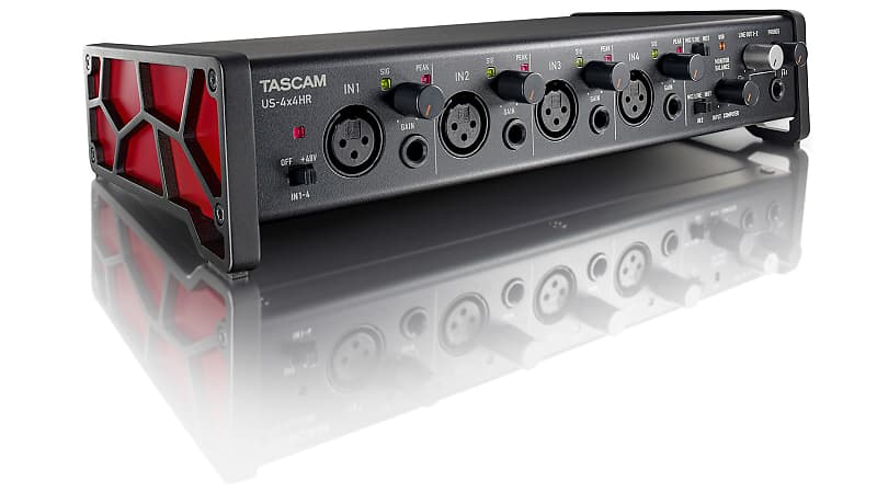 TASCAM US-4X4HR High Resolution USB Audio Interface | Reverb
