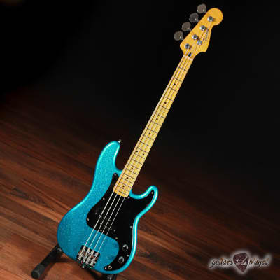 2012 Fender MIJ Steve Harris Signature P-Bass – Royal Blue Metallic image 1