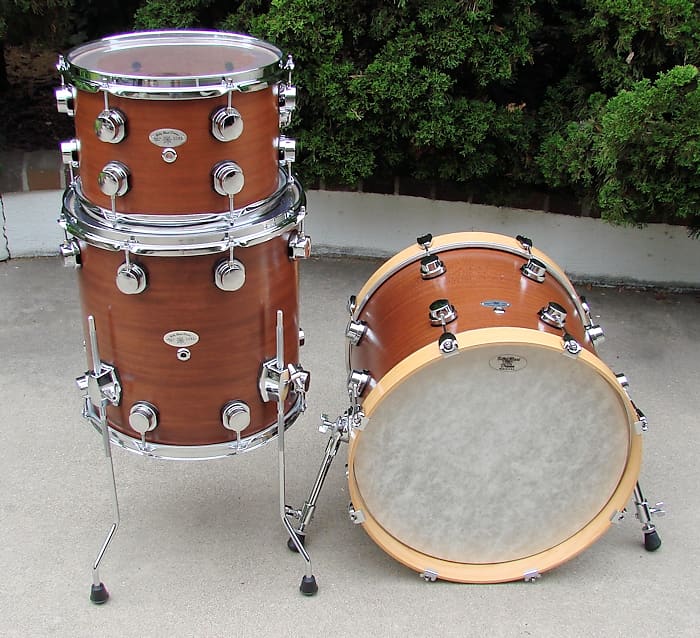 Mahogany drum deals set