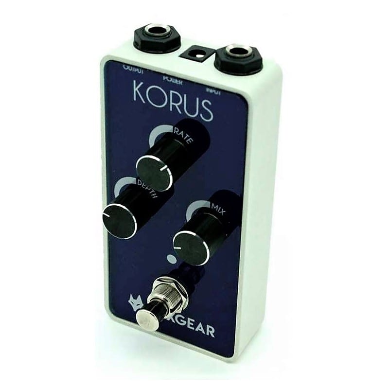 fox gear korus - pedale effet guitare chorus - achat & vente en ligne
