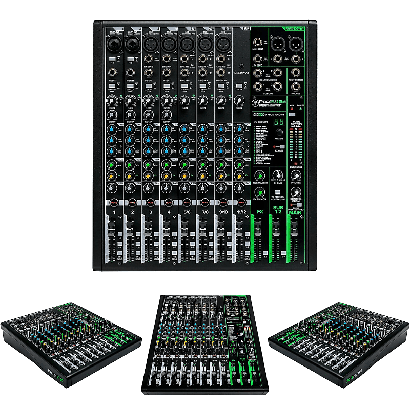 New - Mackie ProFX12v3 12-channel Mixer with USB and Effects image 1