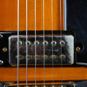 Vintage Aria Diamond 1362-G MIJ ES-175 Copy Hollow Body Electric Guitar Sunburst Japan image 4