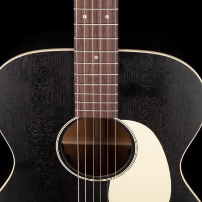 Martin 000-17E Black Smoke Acoustic Electric Guitar with Soft Case image 3