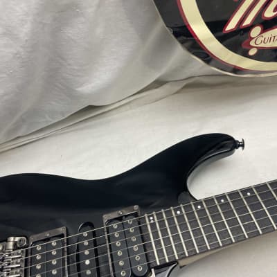 Ibanez Team J. Craft FujiGen Prestige S Series S5470 Saber Guitar with Case - MIJ Made In Japan 2009 - Black image 4