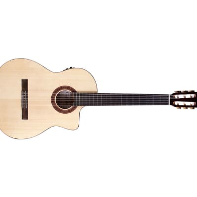 Cordoba C5-CET Limited Nylon String Acoustic-Electric Guitar - Natural image 4